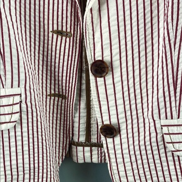 Cabi Striped Blazer Size 10 - Picture 3 of 8